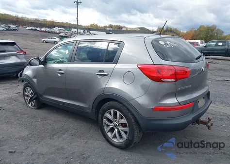 2016 Kia Sportage Lx from USA, damaged, VIN KNDPB3AC8G7853699